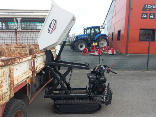 Brouette à moteur élévatrice