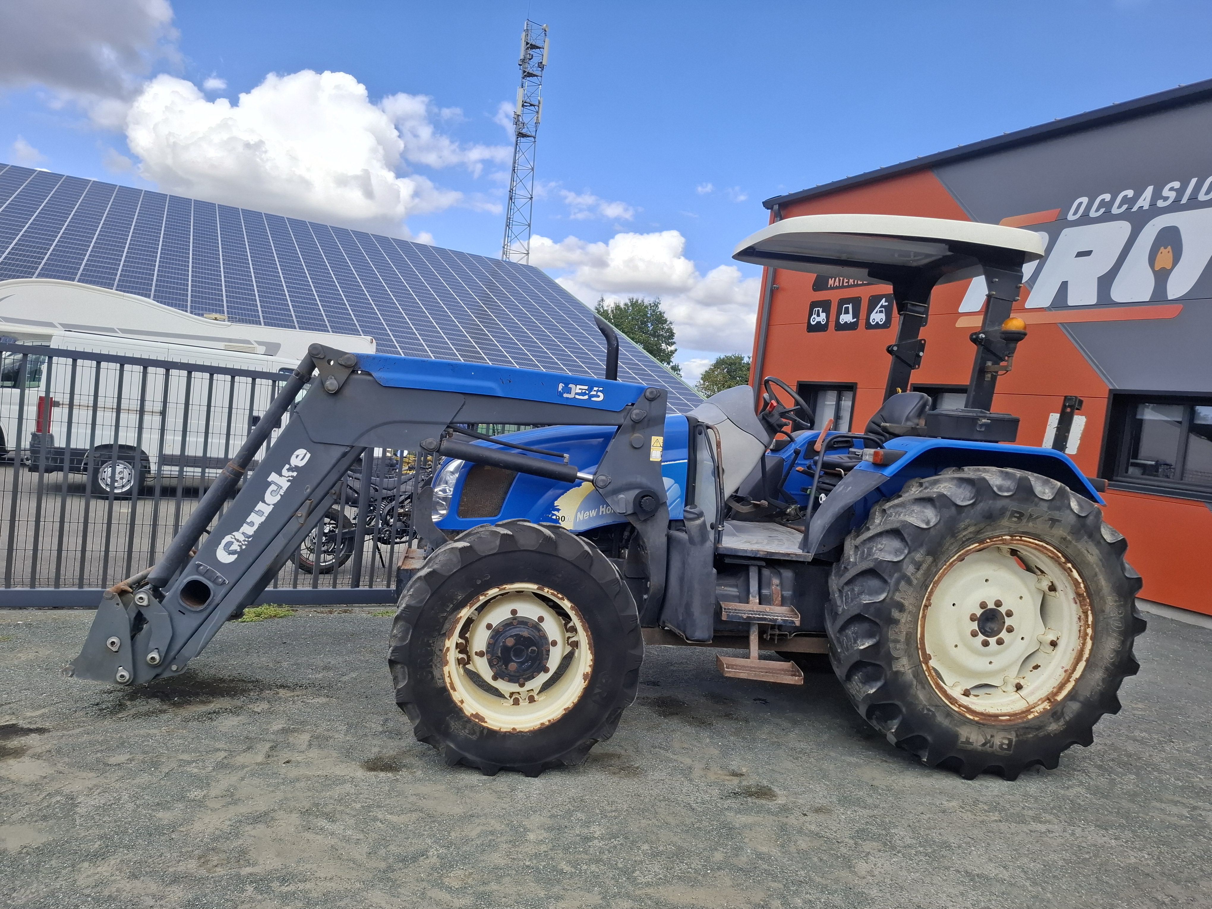 New Holland TL90A + chargeur