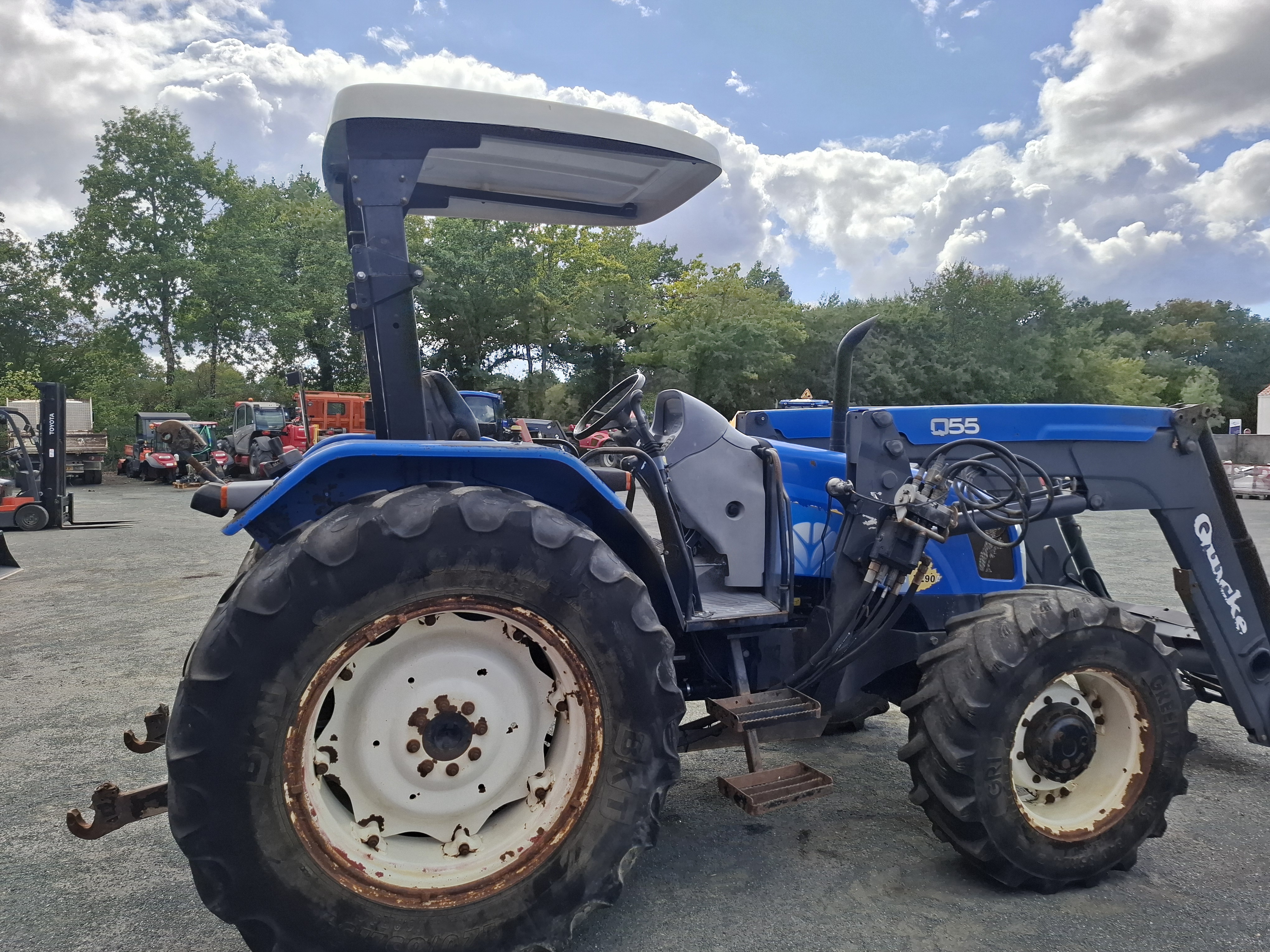 New Holland TL90A + chargeur